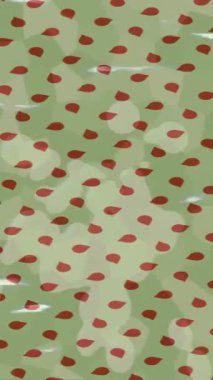 Benzersiz dijital animasyon tarzı grafikleri olan yaratıcı ortam tasarımı için yenilikçi hareket dokusu