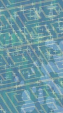 Benzersiz hareket grafikleri tasarım sanatına sahip yaratıcı film üretimi için özet bir arkaplan