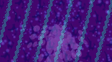 Benzersiz dijital animasyon tarzı grafikleri olan yaratıcı ortam tasarımı için yenilikçi hareket dokusu