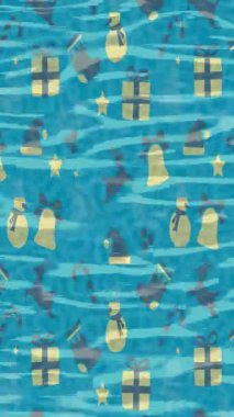 Lüks hareket projeleri için soyut tasarım stili animasyonu olan üst düzey dijital doku