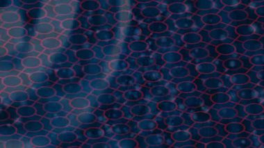 Lüks hareket projeleri için soyut tasarım stili animasyonu olan üst düzey dijital doku