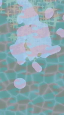 Benzersiz video giriş tasarımı projeleri için detaylı yüzey kalıbı film animasyon stili grafik girişi