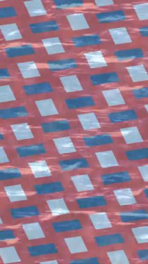 Benzersiz dijital animasyon tarzı grafikleri olan yaratıcı ortam tasarımı için yenilikçi hareket dokusu