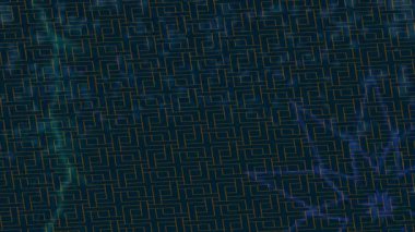 Lüks hareket projeleri için soyut tasarım stili animasyonu olan üst düzey dijital doku