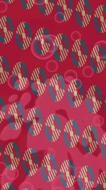 Benzersiz dijital animasyon tarzı grafikleri olan yaratıcı ortam tasarımı için yenilikçi hareket dokusu