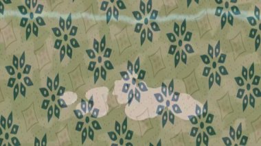 Benzersiz dijital animasyon tarzı grafikleri olan yaratıcı ortam tasarımı için yenilikçi hareket dokusu