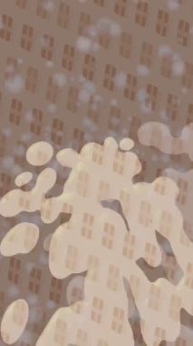 Benzersiz dijital animasyon tarzı grafikleri olan yaratıcı ortam tasarımı için yenilikçi hareket dokusu