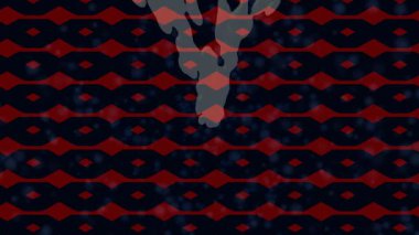 Organik desenli yüzey giriş stili video film sanatı ile soyut arkaplan tasarımı