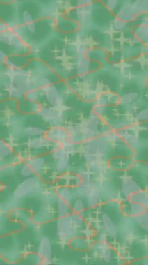 Soyut hareket desenli fütüristik video üretimi için dinamik dijital arkaplan