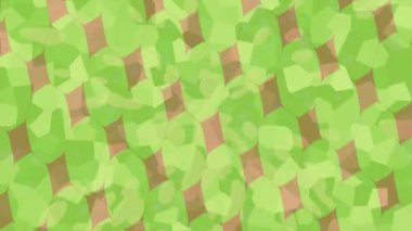 Benzersiz dijital animasyon tarzı grafikleri olan yaratıcı ortam tasarımı için yenilikçi hareket dokusu