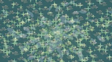 Benzersiz video giriş tasarımı projeleri için detaylı yüzey kalıbı film animasyon stili grafik girişi