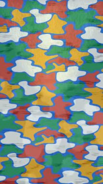 Yaratıcı video düzenleme film arkaplan tasarımı için minimalist organik hareket grafikleri