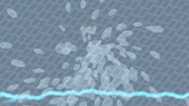 Benzersiz dijital hareket grafiklerine sahip yaratıcı sinematik projeler için yumuşak animasyon yüzeyi