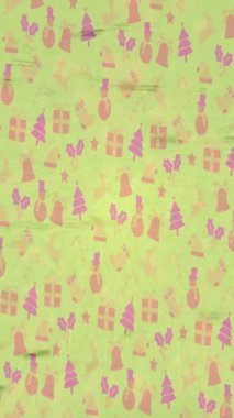 Estetik doku arkaplan tasarımı renkli hareket grafikleri ile moda film giriş profosyoneli