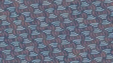 Benzersiz video giriş tasarımı projeleri için detaylı yüzey kalıbı film animasyon stili grafik girişi