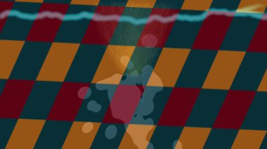 Benzersiz video giriş tasarımı projeleri için detaylı yüzey kalıbı film animasyon stili grafik girişi