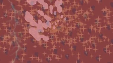 Lüks hareket projeleri için soyut tasarım stili animasyonu olan üst düzey dijital doku