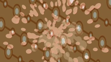 Modern medya üretimi için fütüristik dijital soyut doku sinematik tarz hareketli grafik ögesi