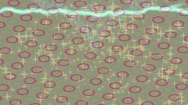 Dijital doku yüzey tasarım biçimi ile modern video animasyonu için gelişmiş hareket grafikleri