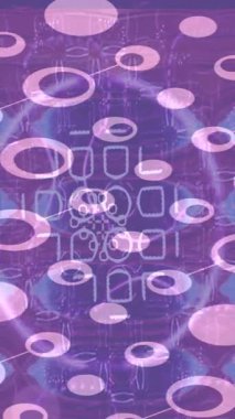 Benzersiz dijital animasyon tarzı grafikleri olan yaratıcı ortam tasarımı için yenilikçi hareket dokusu