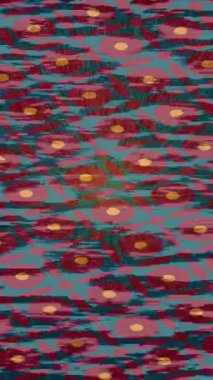 Benzersiz video giriş tasarımı projeleri için detaylı yüzey kalıbı film animasyon stili grafik girişi