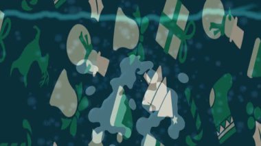 Yaratıcı video düzenleme film tasarımı için benzersiz hareket grafikleri biçimi giriş hareketi video pro