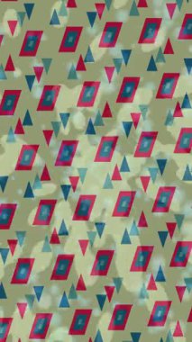 Organik desenli yüzey giriş stili video film sanatı ile soyut arkaplan tasarımı