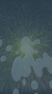 Soyut hareket desenli fütüristik video üretimi için dinamik dijital arkaplan