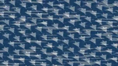 Organik desenli yüzey giriş stili video film sanatı ile soyut arkaplan tasarımı