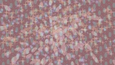 Soyut hareket desenli fütüristik video üretimi için dinamik dijital arkaplan