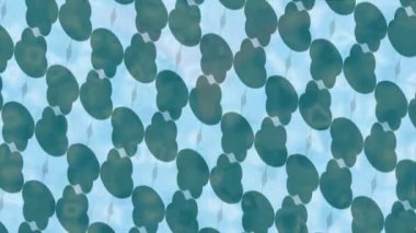 Profesyonel video projeleri sanat tarzı için organik hareketli arkaplan tasarımı