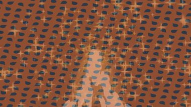 Organik desenli yüzey giriş stili video film sanatı ile soyut arkaplan tasarımı