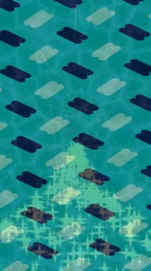 Estetik doku arkaplan tasarımı renkli hareket grafikleri ile moda film giriş profosyoneli