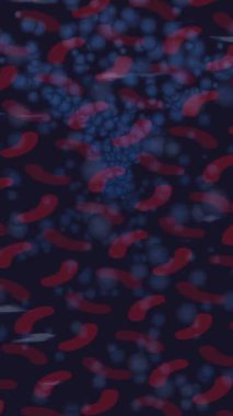 Profesyonel video projeleri sanat tarzı için organik hareketli arkaplan tasarımı