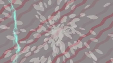 Soyut hareket desenli fütüristik video üretimi için dinamik dijital arkaplan