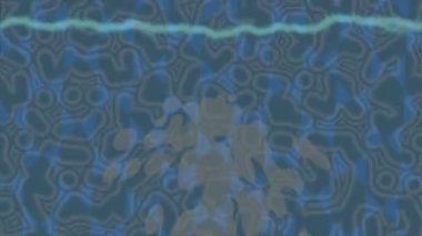 Benzersiz hareket dokusu tasarım sanatı ile profesyonel video düzenleme için modern soyut grafikler