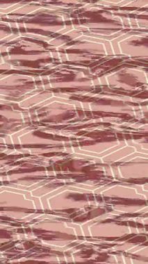 Benzersiz dijital animasyon tarzı grafikleri olan yaratıcı ortam tasarımı için yenilikçi hareket dokusu