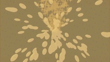 Organik desenli yüzey giriş stili video film sanatı ile soyut arkaplan tasarımı