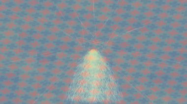 Lüks hareket projeleri için soyut tasarım stili animasyonu olan üst düzey dijital doku