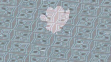 Dijital doku yüzey tasarım biçimi ile modern video animasyonu için gelişmiş hareket grafikleri