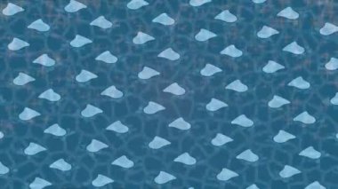 Benzersiz hareket grafikleri tasarım sanatına sahip yaratıcı film üretimi için özet bir arkaplan