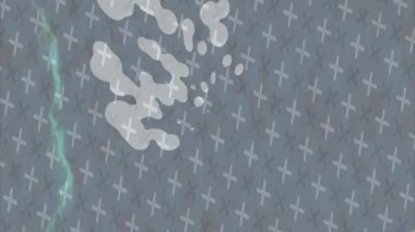 Benzersiz video giriş tasarımı projeleri için detaylı yüzey kalıbı film animasyon stili grafik girişi