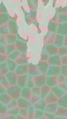 Dijital doku yüzey tasarım biçimi ile modern video animasyonu için gelişmiş hareket grafikleri