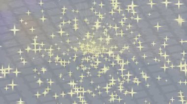 Soyut hareket desenli fütüristik video üretimi için dinamik dijital arkaplan