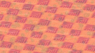 Benzersiz video giriş tasarımı projeleri için detaylı yüzey kalıbı film animasyon stili grafik girişi