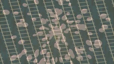 Profesyonel video projeleri sanat tarzı için organik hareketli arkaplan tasarımı