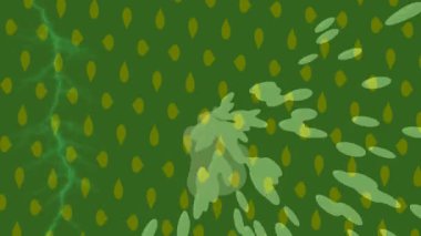 Dijital doku yüzey tasarım biçimi ile modern video animasyonu için gelişmiş hareket grafikleri