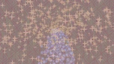 Benzersiz video giriş tasarımı projeleri için detaylı yüzey kalıbı film animasyon stili grafik girişi