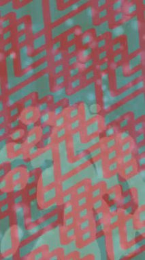 Modern medya üretimi için fütüristik dijital soyut doku sinematik tarz hareketli grafik ögesi