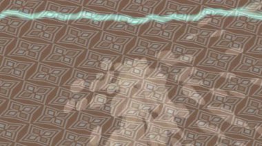 Dijital doku yüzey tasarım biçimi ile modern video animasyonu için gelişmiş hareket grafikleri